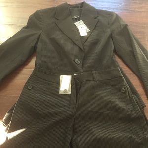 Limited Black Pin Stripe Suit